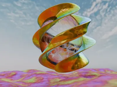 Abstract Environment Animation 3D model
