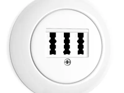 Switches and sockets THPG Porcelain Covering 3D model