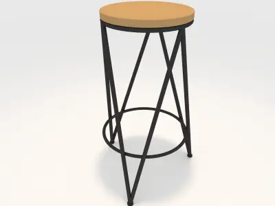 Collection Bar Stool 1 3D Model Pack