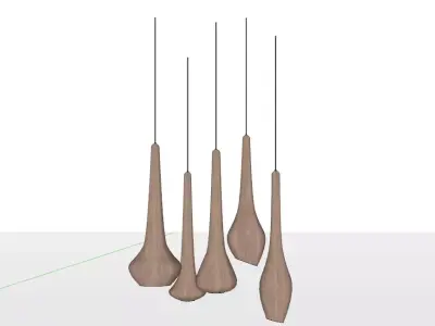 DROP TEAR PENDANT 3D model