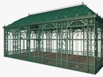 Classic Greenhouse 2 3D model