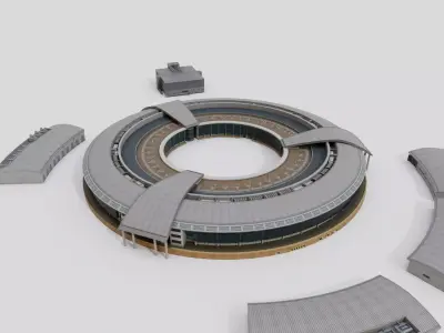 Government Communications Headquarters 3D model