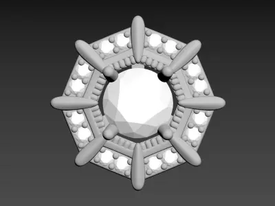 190813 SE Steering wheel  3D print model