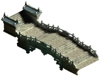 Peach Blossom Island - Tianshui Bridge 28 3D model