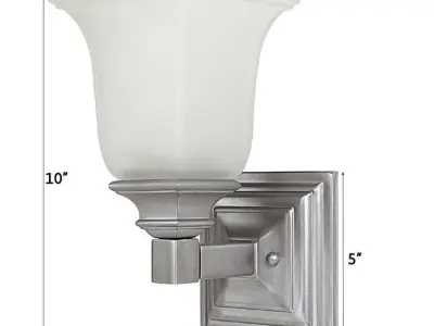 Belmore 1 - Light Dimmable Armed Sconce 3D model