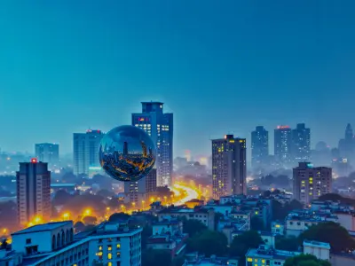 HDRI Night - Reimagined Ho Chi Minh City - V15 3D model