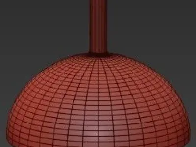 Socket Pendant High 3D model