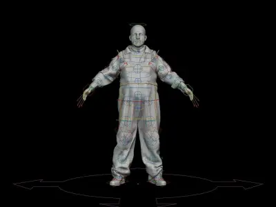 Cyber Mechanic Sci-fi 3D model