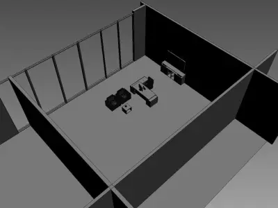 manager Office md199 19  3D model