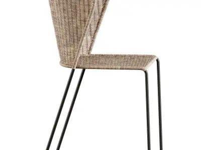 Fantine chair by kavehome 3D model