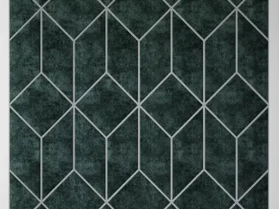 Wall panel 3d models collection 10 pieces 3D Model Pack