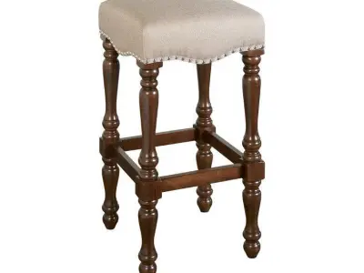 Atilia Bar - Counter Stool 3D model
