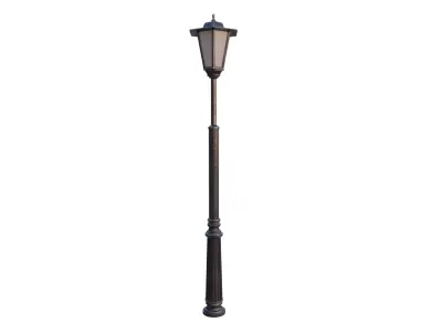 street lamp Low-poly 3D model 41