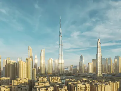  Dubai Building - Burj khalifa Area v2 