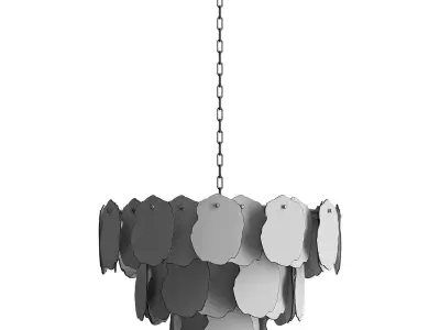  Leon Alabaster Chandelier 3D model