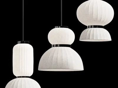 Renne Pendant Lights 3D model