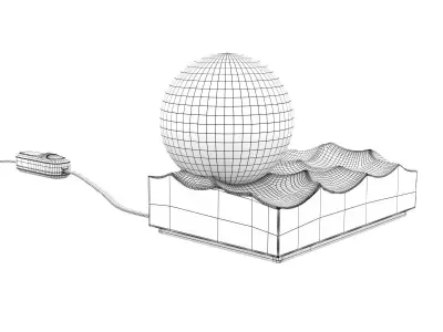 Atacama Table Lamp 3D model