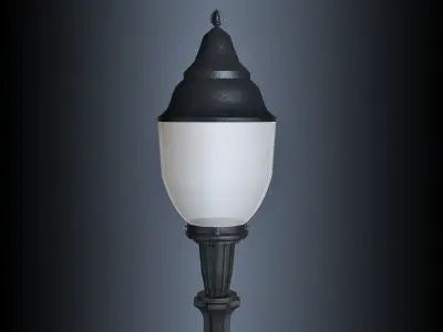 Street Lamp AEL LCH Sumter  3D model