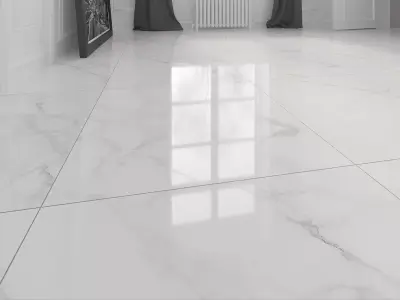 Calacatta Xtra Floor Tile 3D model