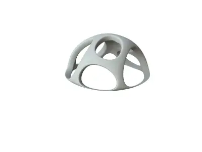 SciFi Cube Object No 48221 Low Poly Shape Low-poly 3D model