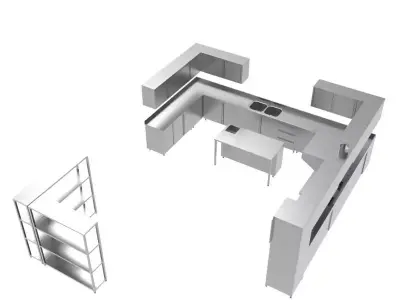 KITCHEN 67 3D model