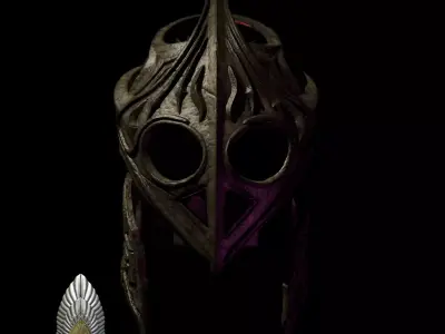 Nazgul Helmet of Khand lord of the rings 3D DIGITAL DL 3D print model