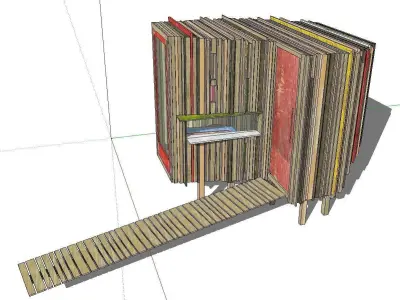 Creative Design-Holiday Cabin-0165 3D model