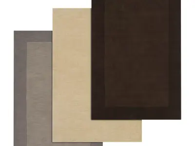 Rug Set 591 3D model