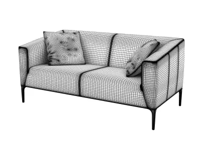 DS 161 23 Sofa 3D model