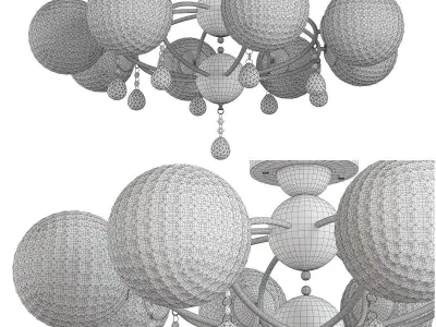 Odeon light 3953 Low-poly 3D model