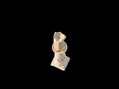 candle 3D model 12
