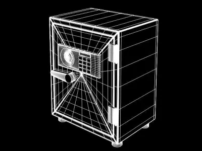 safe box 3D model