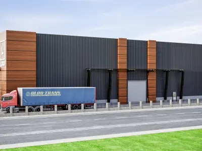 Factory Exterior Design 3D model