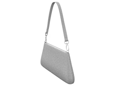 Rhinestone Embellished Handbag Low-poly 3D model