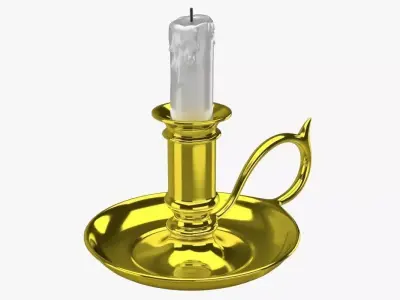 Candlestick Holder 3D model