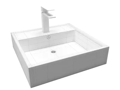 Sink for Kitchen 3D model