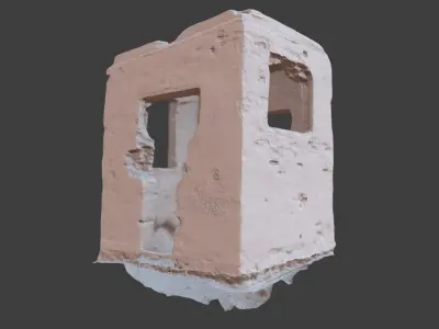 Old Building Free low-poly 3D model purchase