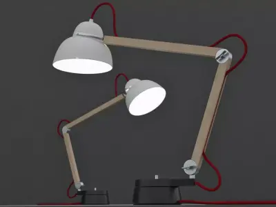 Studioilse table lamp 3D model