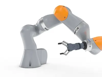 Kuka LBR iiwa Robotic Arm 3D model