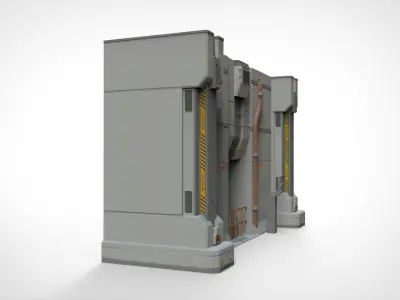 Sci Fi Modular Environment 11 3D model