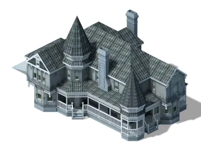 Heterogeneous - Building - Building B Building 08 3D model