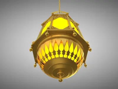 Ramadan Lamp 3D model