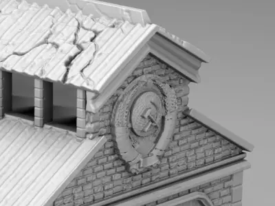 Warehouse 3D print model