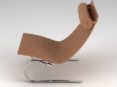 Poul Kjaeholm PK20 Easy Chair 3D model