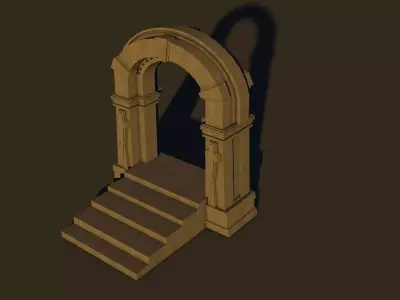 Gateway 3D model