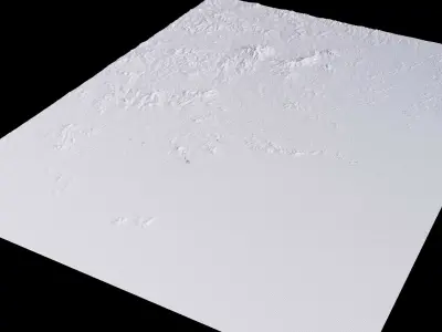 Lianshan China City Landscape 3D Model 3D model