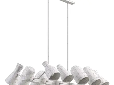 Jordaan Suspension lamp 3D model
