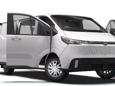 Maxus eDeliver 7 L2H1 HQ Interior 2026 3D model