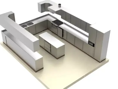KITCHEN 101 3D model