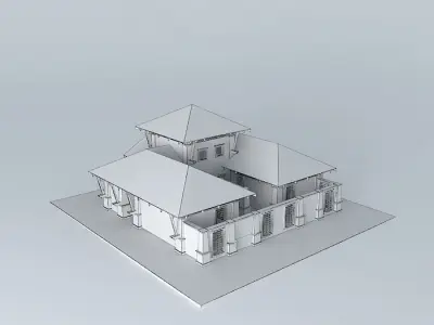 Public Rest Room 3D model